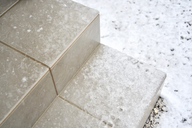 Before the heavy snow