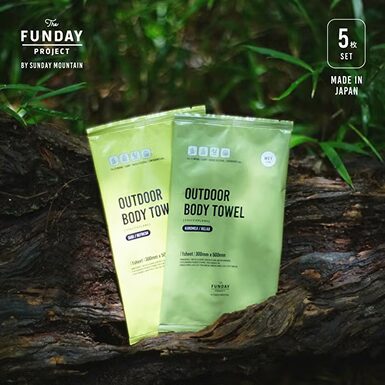 THE FUNDAY PROJECT アウトドア用ボディシート 5個セット