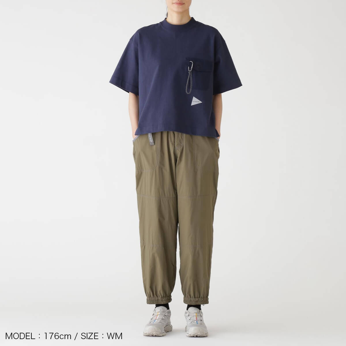 and wander アンドワンダー オクタフラッフィーパンツ ユニセックス 5744282153 インサレーションパンツ 2024 秋冬