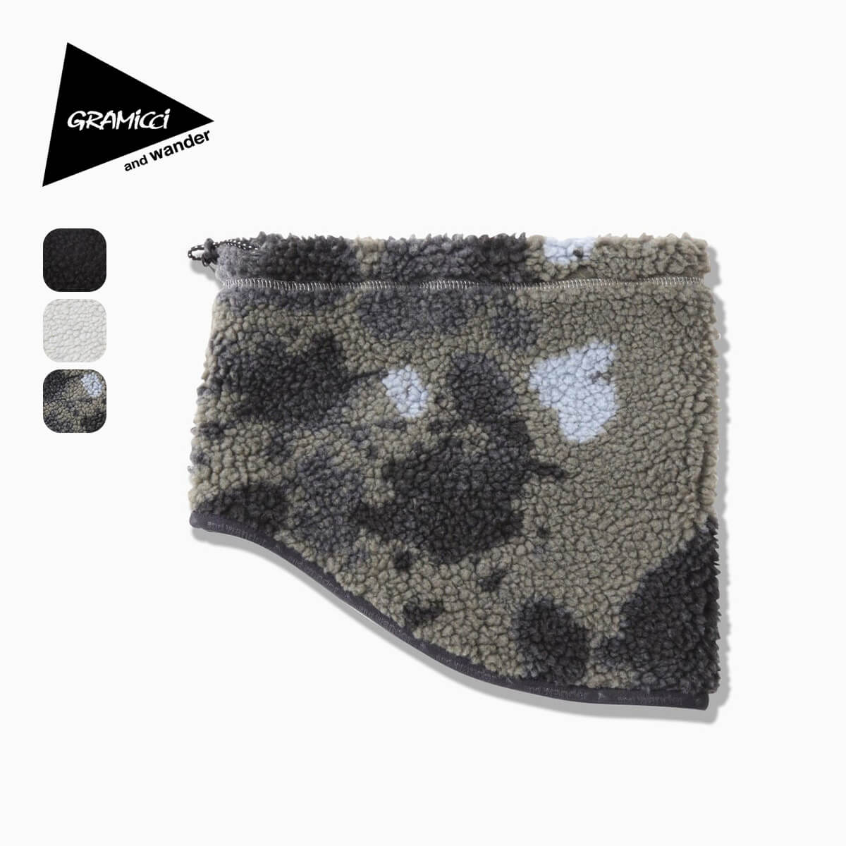 GRAMICCI×and wander グラミチ×アンドワンダー フリースネックウォーマー