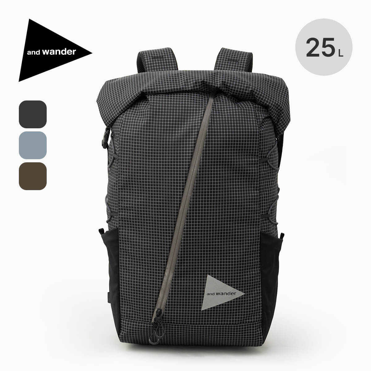 and wander アンドワンダー オーシャンリップ25Lバックパック
