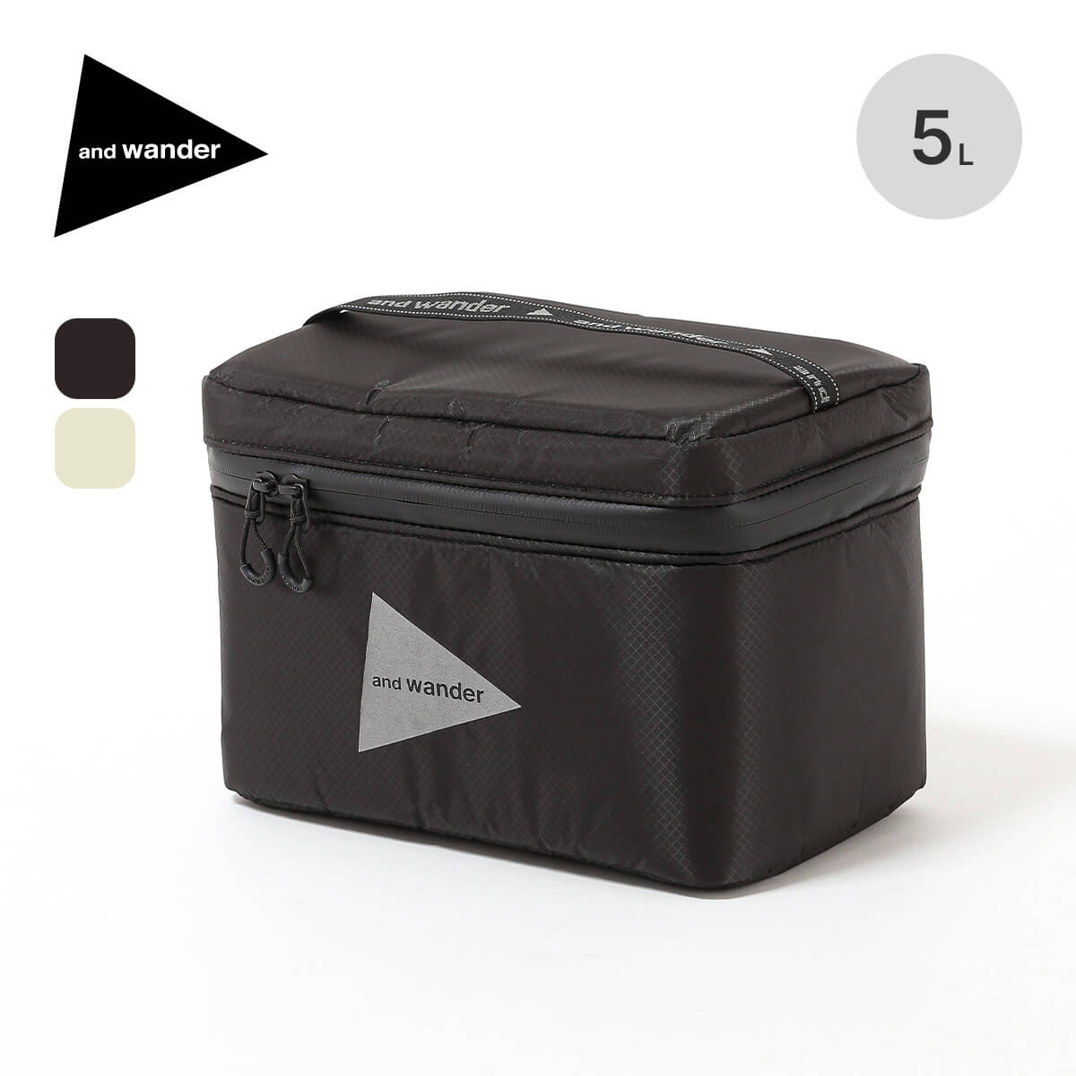 and wander アンドワンダー シルソフトクーラースモール