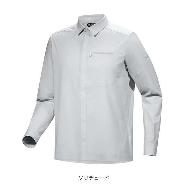 ARC'TERYX アークテリクス スカイラインLSシャツ メンズ(S ブラック