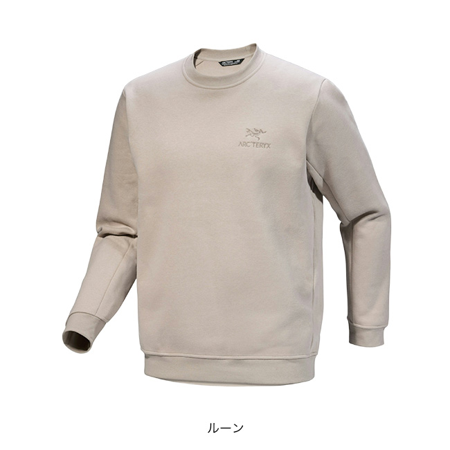 アークテリクス エンブレム　フリース　クルー ARC'TERYX アークテリクス エンブレムフリースクルー メンズ(XL