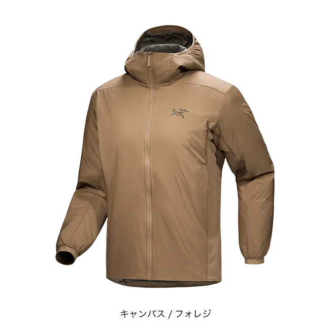 ARC'TERYX アークテリクス アトムフーディ メンズ(XS フォレジ