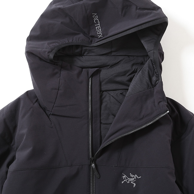 326Homma エプシロン インサレーテッドフーディ Sサイズ ブラック アウトドアショップ・パーマーク｜新潟・長岡アウトドア専門店 Parr Mark