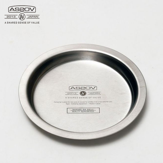 AS2OV アッソブ ミニプレート ステンレス