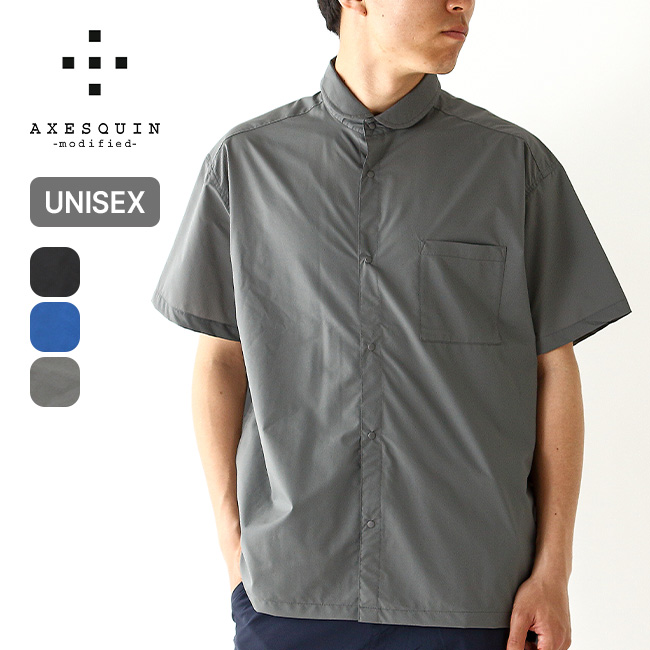 AXESQUIN modified アクシーズクインモディファイド ヘリウムS/Sシャツ