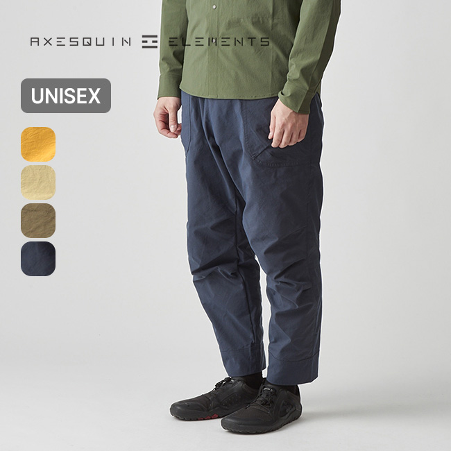 AXESQUIN ELEMENTS アクシーズクインエレメンツ ヴィンテージナイロンのパンツ