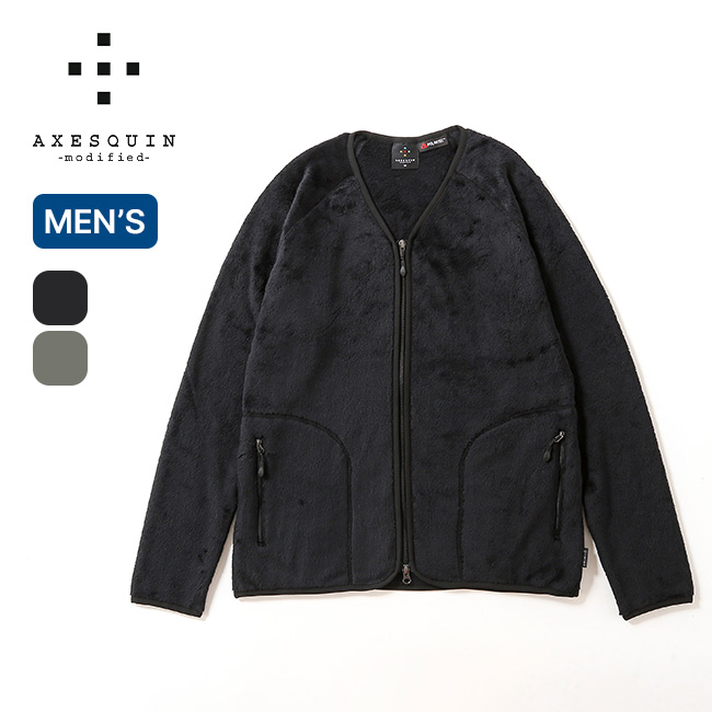 AXESQUIN modified アクシーズクインモディファイド ポーラテックハイロフトカーディガン
