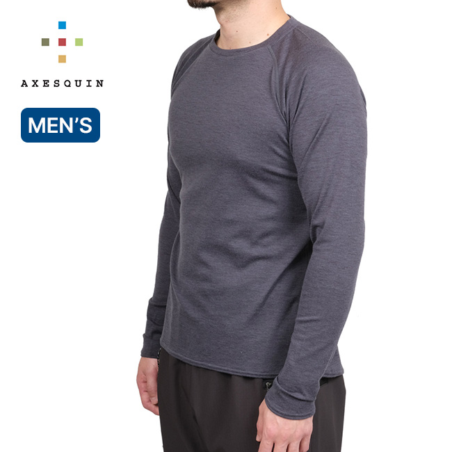 AXESQUIN アクシーズクイン クレアーレメリノLS 120Tee