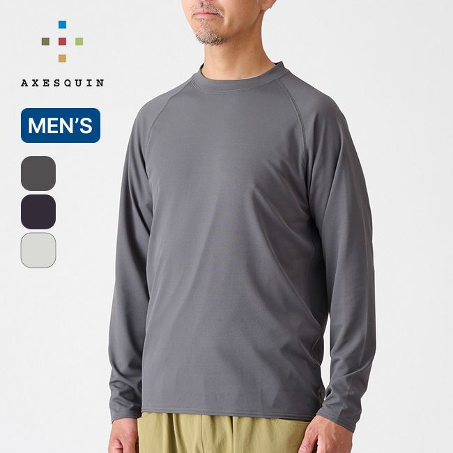 AXESQUIN アクシーズクイン サンプルーフLS Tee-リラックス