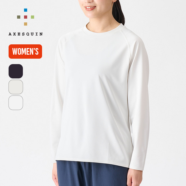 AXESQUIN アクシーズクイン サンプルーフLS Tee-リラックス【ウィメンズ】