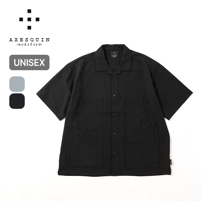 AXESQUIN modified アクシーズクインモディファイド ケミカルユーティリティS/Sシャツ