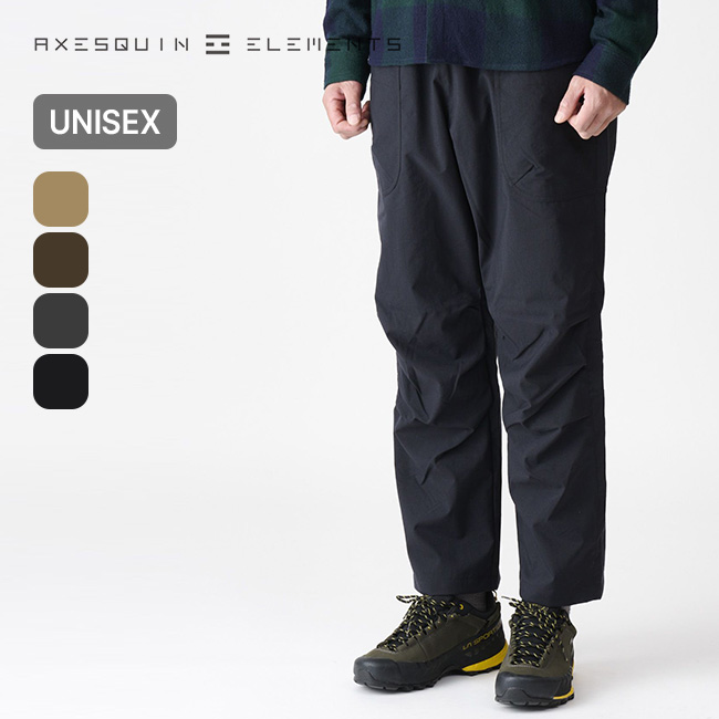 AXESQUIN ELEMENTS アクシーズクインエレメンツ ヴィンテージナイロンのルーズパンツ