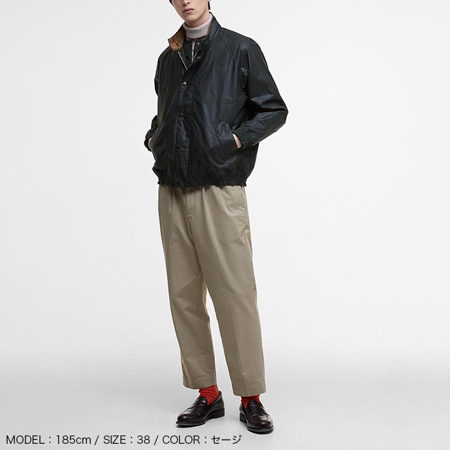 Barbour バブアー ブルゾントランスポートワックスジャケット(36