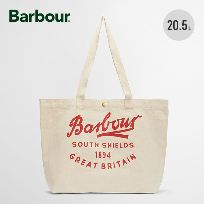 Barbour バブアー スクリプトトートバッグ