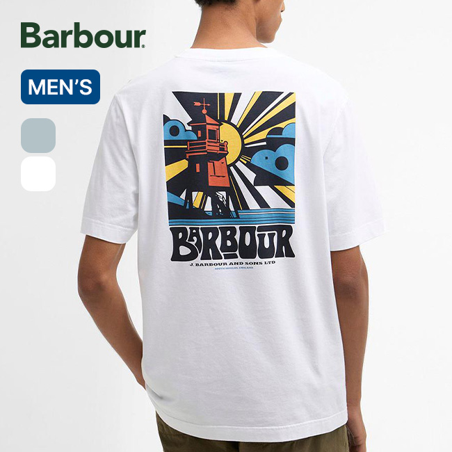 Barbour バブアー フロムリラックスドグラフィックTシャツ メンズ