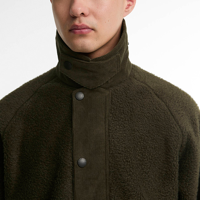 Barbour バブアー トランスポートフリースジャケット メンズ(36