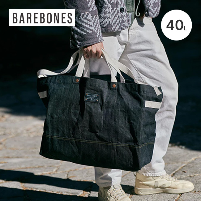 BAREBONES ベアボーンズ ニーラムジャイアントトートデニム