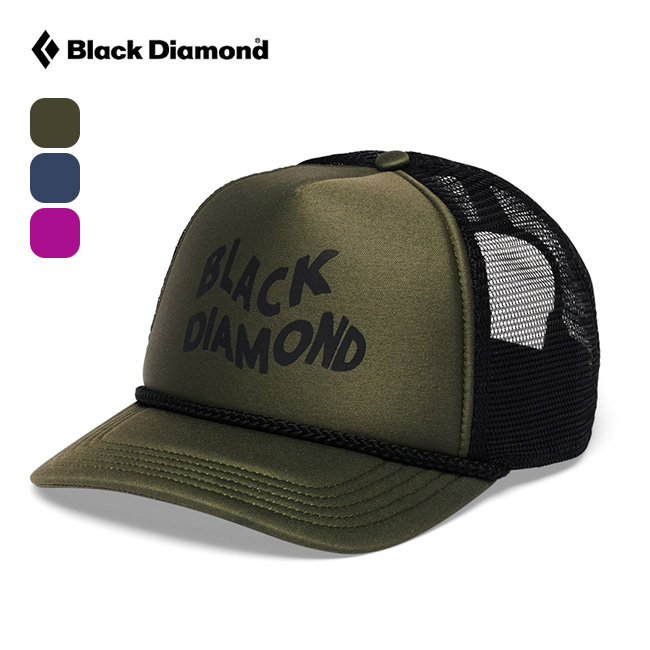 Black Diamond ブラックダイヤモンド フラットビルトラッカーハット