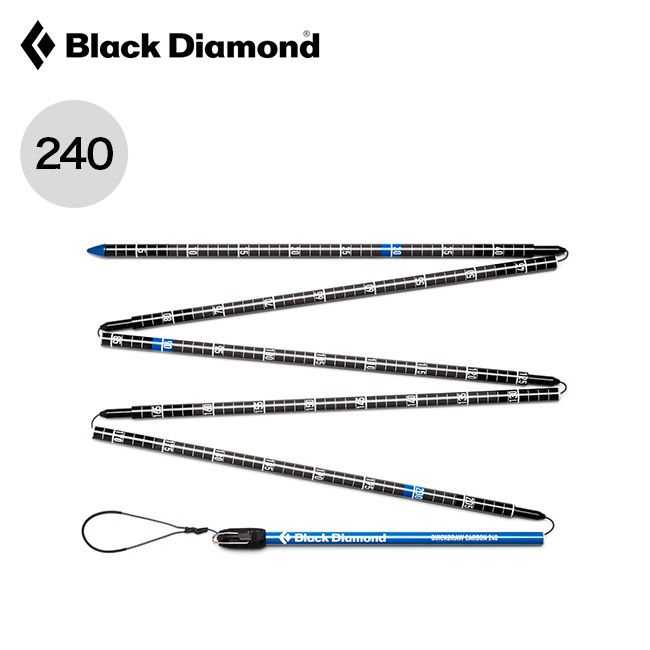 Black Diamond ブラックダイヤモンド クイックドロー カーボンプローブ240