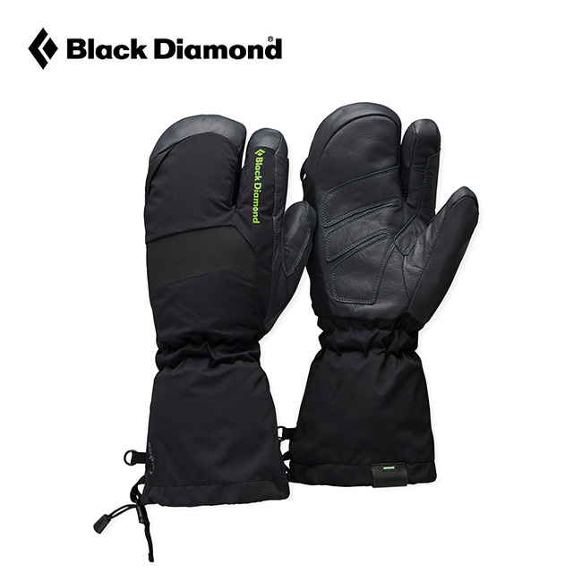 Black Diamond ブラックダイヤモンド アルパイン3フィンガーミット(S
