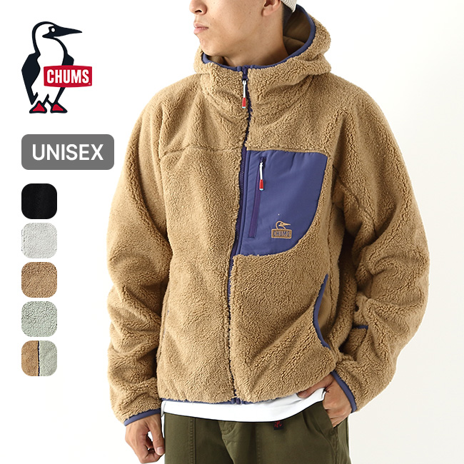 CHUMS チャムス ボンディングフリースジップパーカー