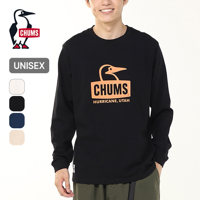 CHUMS チャムス ブービーフェイスブラッシュドL/S Tシャツ