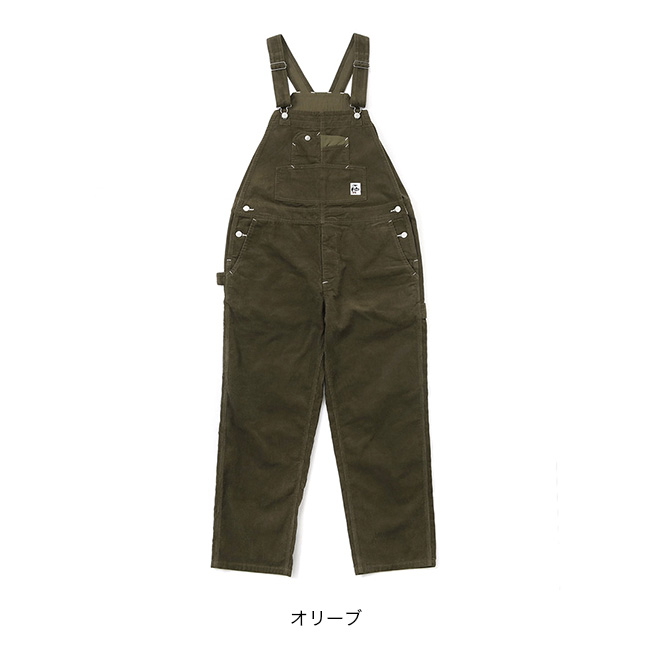 CHUMS チャムス オールオーバーザコーデュロイオーバーオール(S