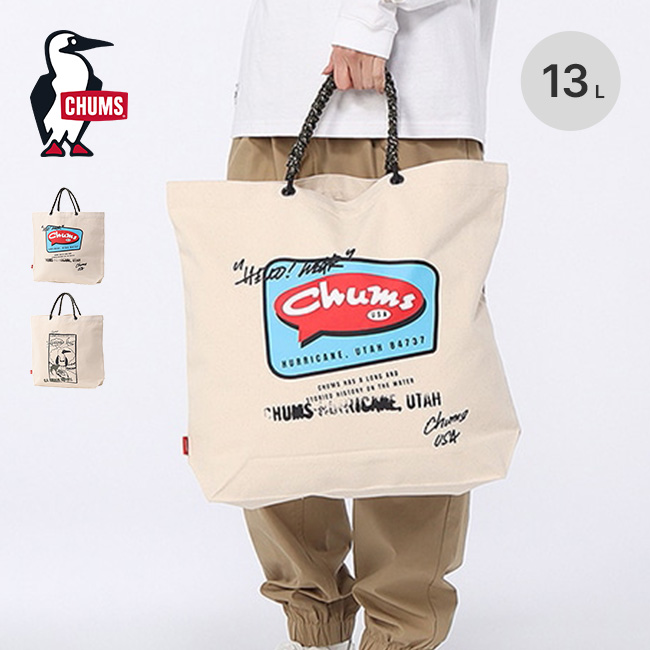 CHUMS チャムス 守矢努 キャンバスロープトートバッグ