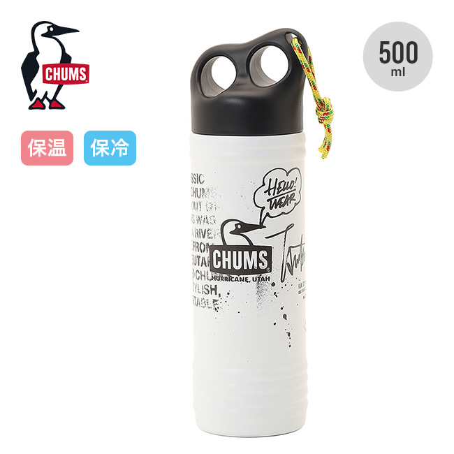CHUMS チャムス 守矢努 キャンパーウェーブボトル500ml