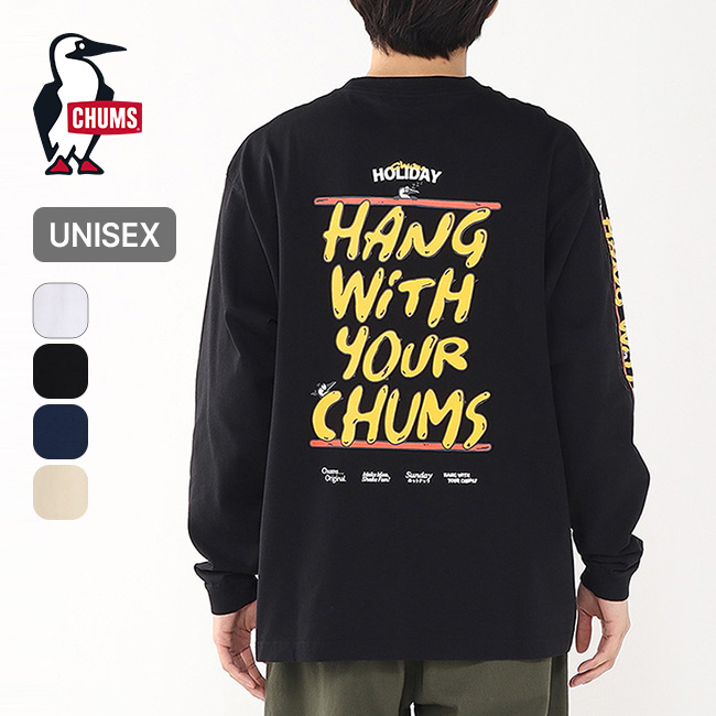 CHUMS チャムス HWYCホットドッグL/S Tシャツ
