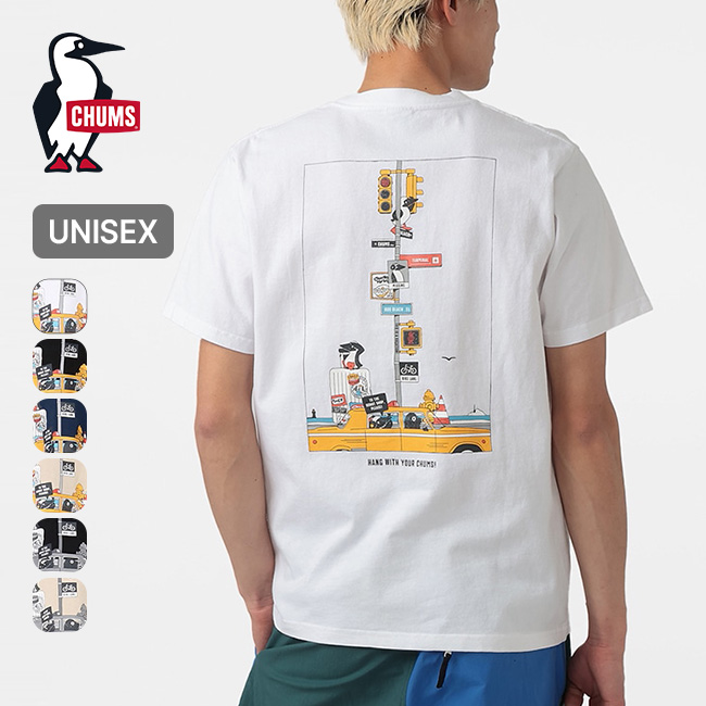 CHUMS チャムス ブービーロストシティトリップポケットTシャツ