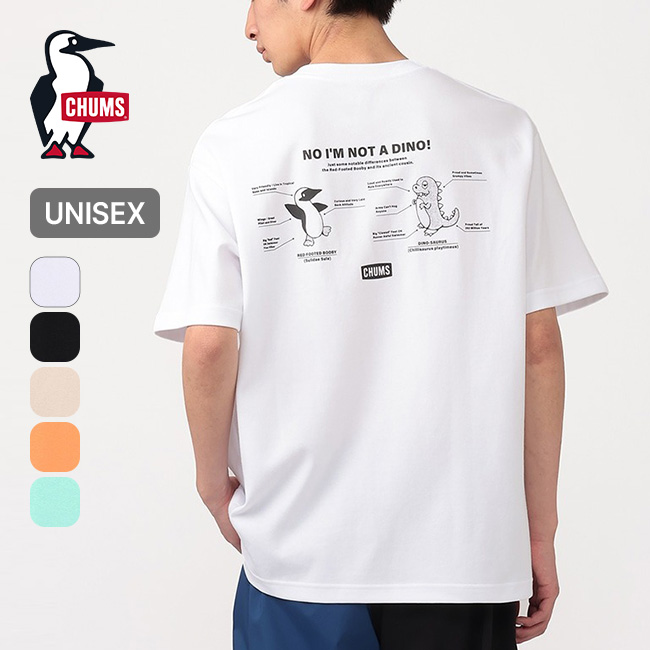 CHUMS チャムス CDチャムスダイナソーTシャツ