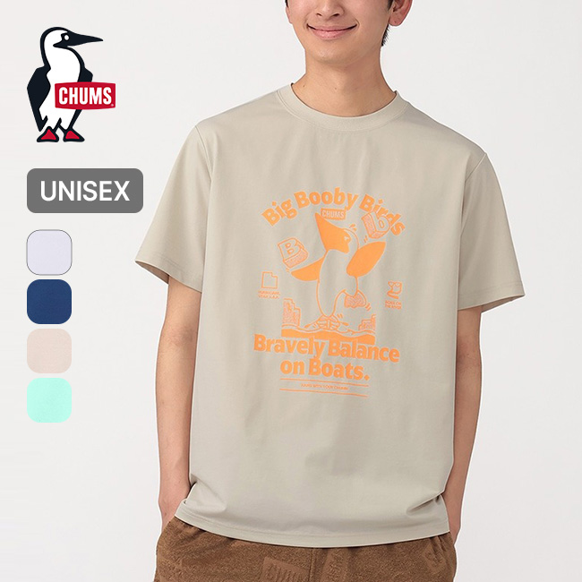 CHUMS チャムス ドライブービーフォニックTシャツ