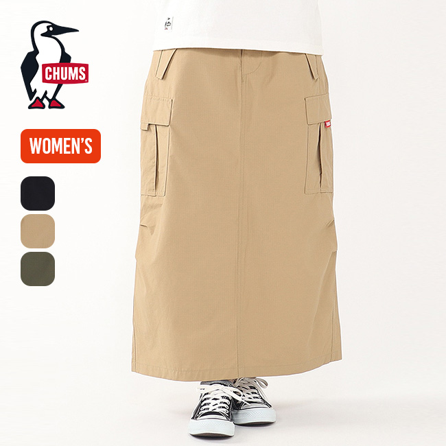CHUMS チャムス リップストップカーゴスカート【ウィメンズ】
