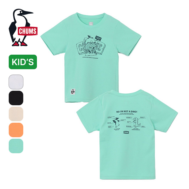 CHUMS チャムス CDチャムスダイナソーTシャツ【キッズ】