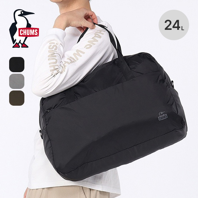 CHUMS チャムス パッカブルボストンバッグ