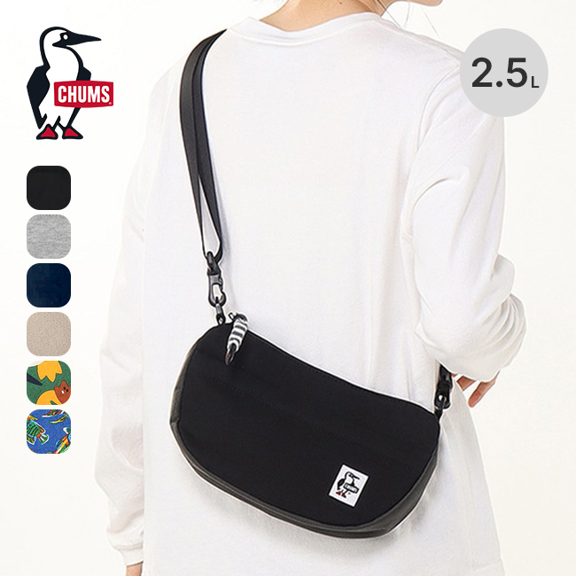 CHUMS チャムス ミニバナナショルダー スウェットナイロン