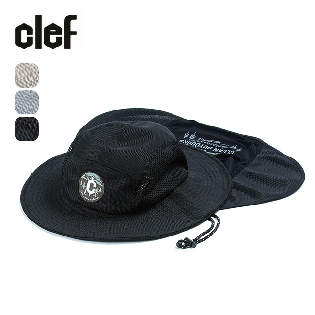Clef クレ フレスコロングシェードハット