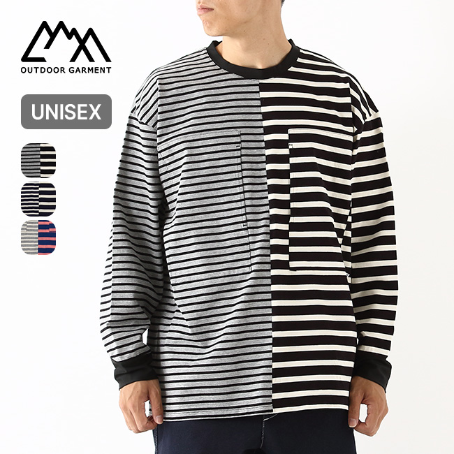 CMF OUTDOOR GARMENT コムフィアウトドアガーメント ボーダーTEE L/S