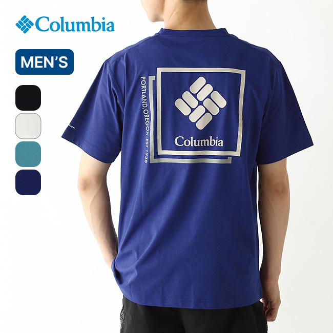 Columbia コロンビア ライトキャニオングラフィックショートスリーブTシャツ メンズ