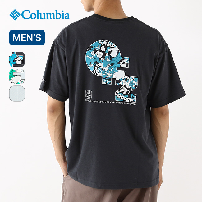 Columbia コロンビア スウィンアベニューオムニフリーズゼログラフィックショートスリーブTシャツ メンズ