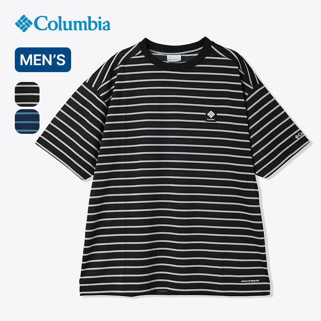 Columbia コロンビア バルフォアリバーショートスリーブボーダーTシャツ メンズ