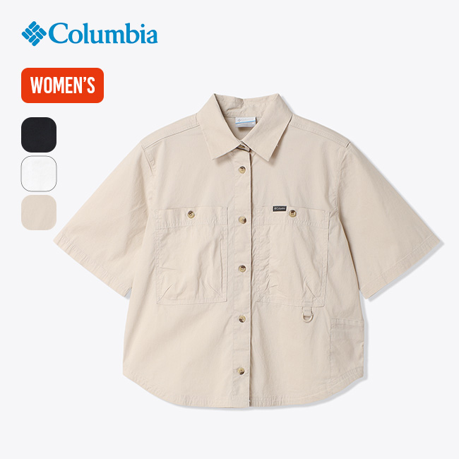 Columbia コロンビア ブレアフォールズウーブンショートスリーブ【ウィメンズ】
