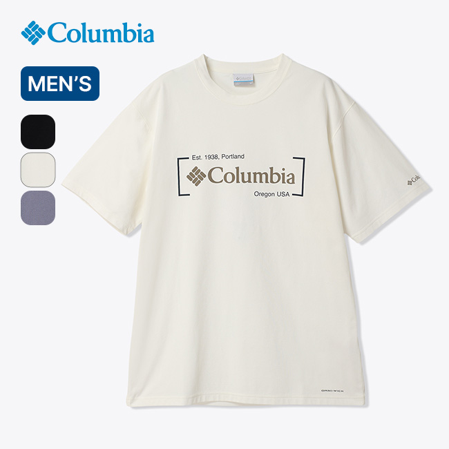 Columbia コロンビア タイムトゥトレイルグラフィックショートスリーブTシャツ メンズ