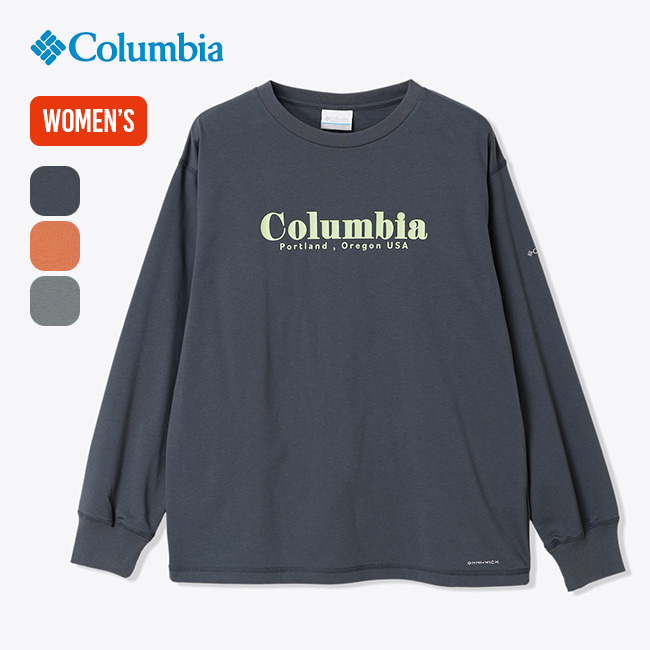 Columbia コロンビア チャールズドライブロングスリーブクルー【ウィメンズ】