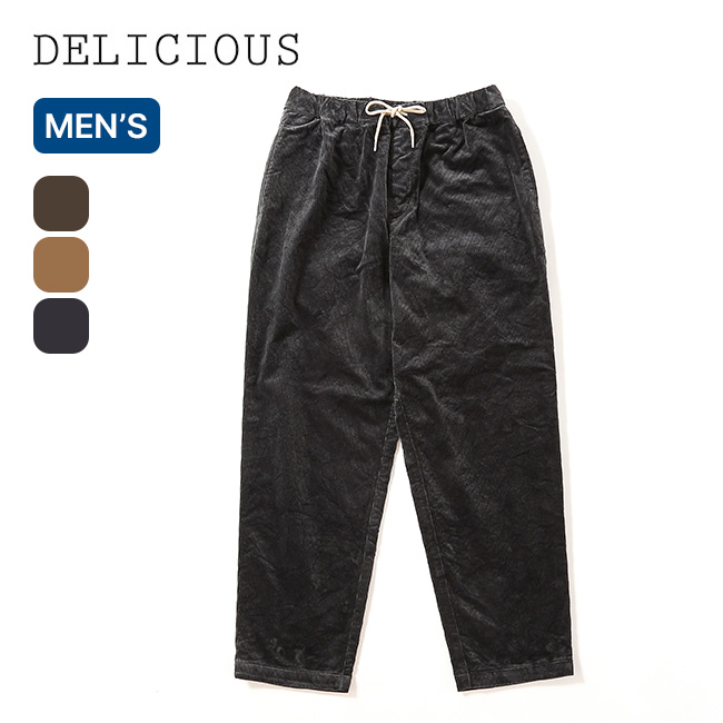DELICIOUS デリシャス コーデュロイイージーパンツ
