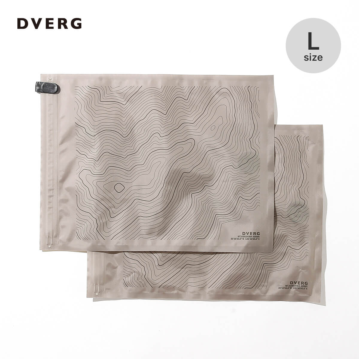DVERG ドベルグ Topographic Vacuum Pack L